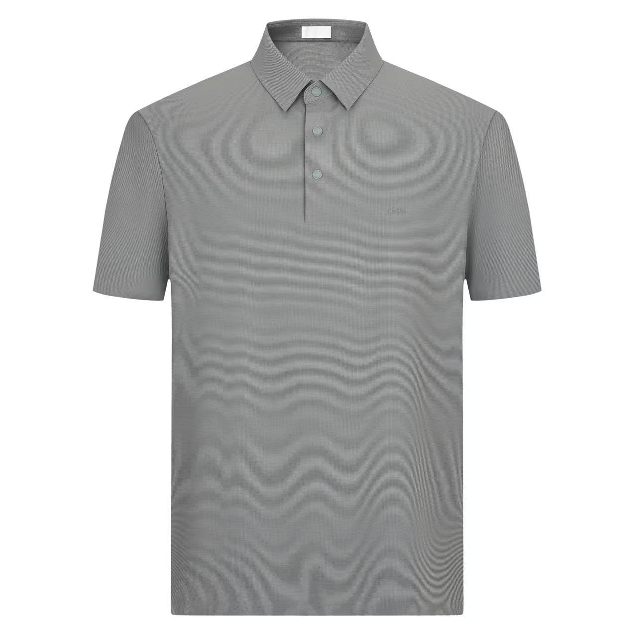 BEFORE · 真实产品平铺图 · 1895 灰 polo